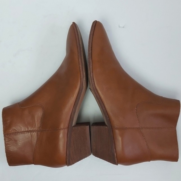 Madewell The Charley Boot in Leather Color Brown English Size 11 - Picture 8 of 16
